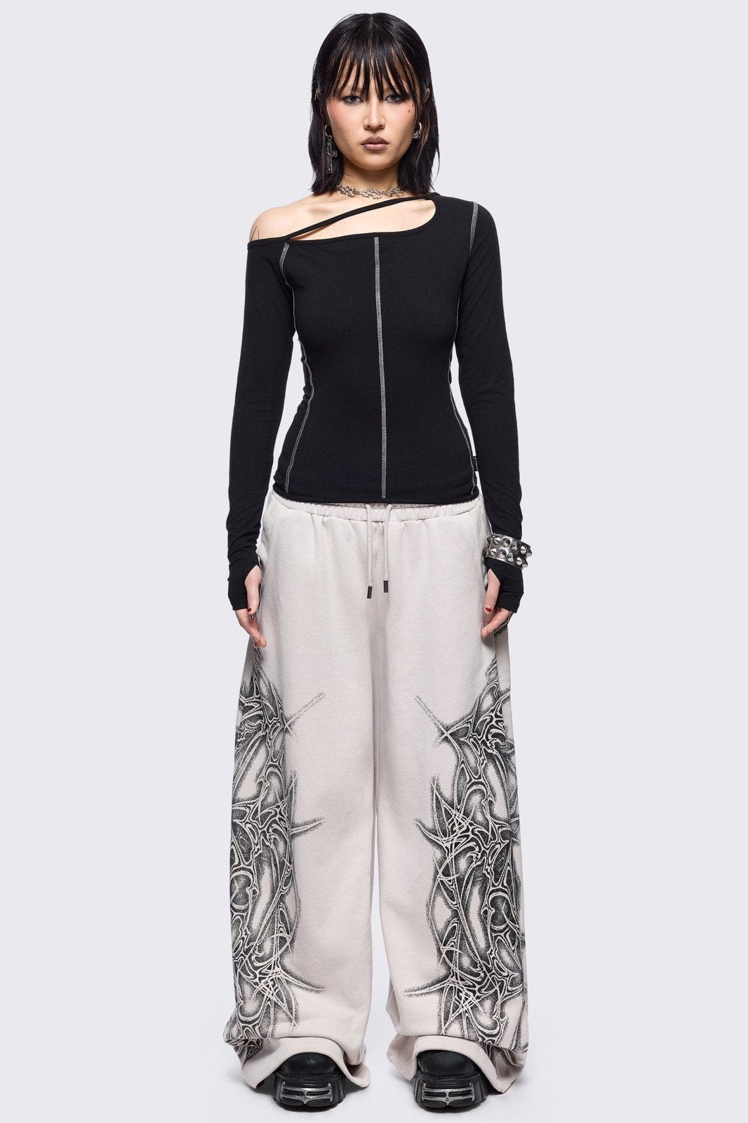Mae Black Cut-Out Top | Minga London Best Price