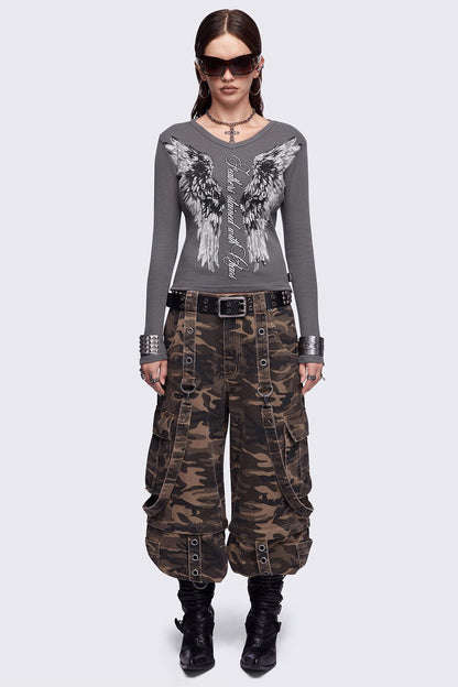 Feathers Stained Top | Minga London Quality