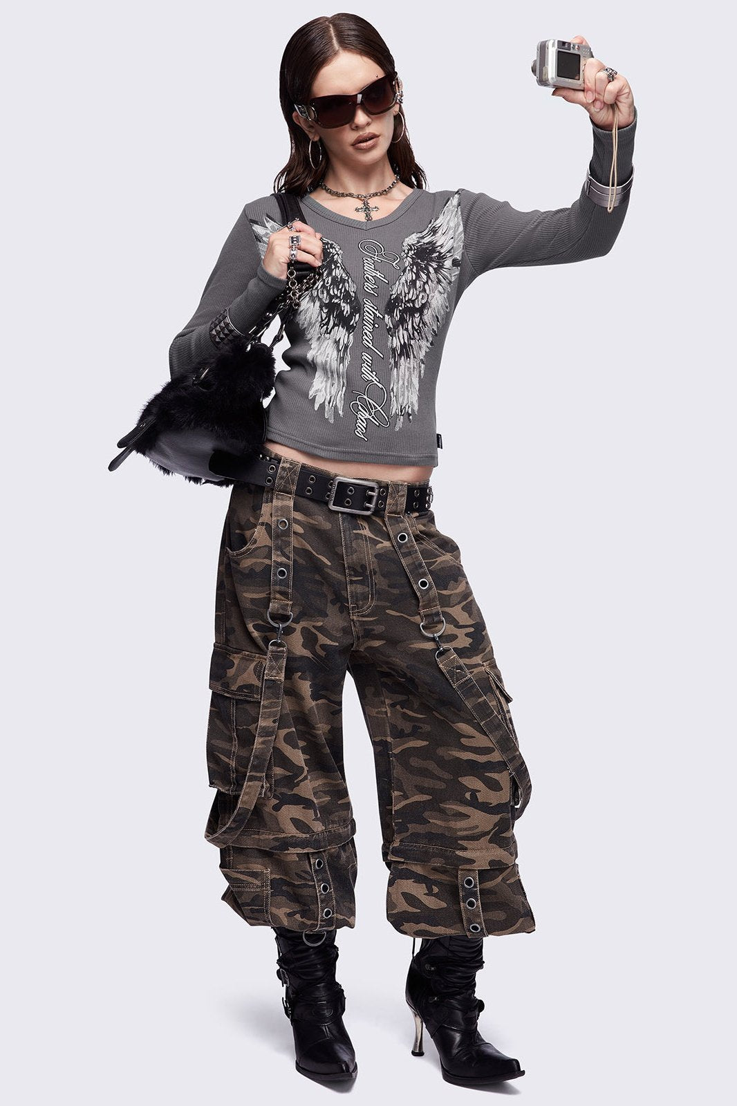 Feathers Stained Top | Minga London Quality
