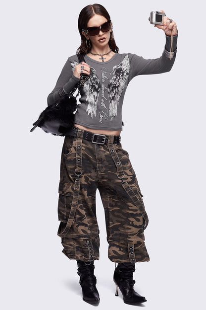 Feathers Stained Top | Minga London Quality