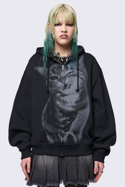Pixel Kitty Zip Up Hoodie | Minga London Sale