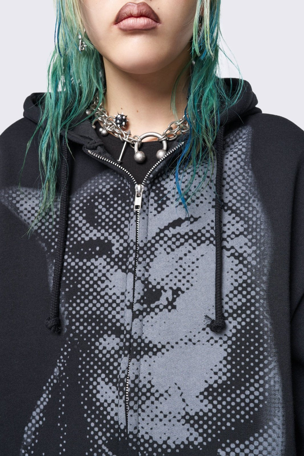 Pixel Kitty Zip Up Hoodie | Minga London Sale