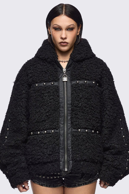 Fluffuff Bunny Borg Jacket | Minga London Customer Favorite