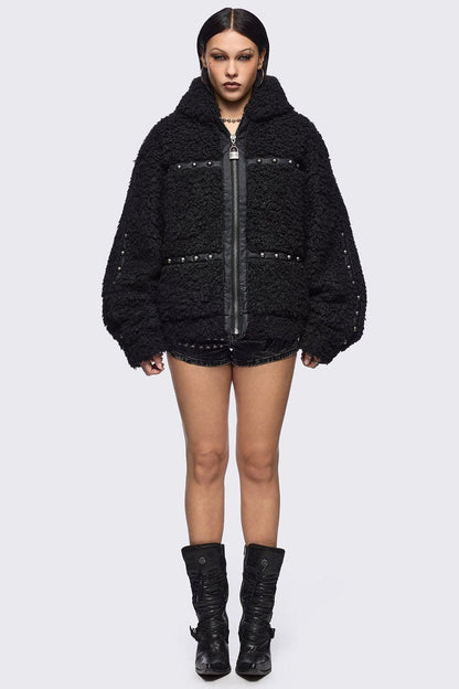 Fluffuff Bunny Borg Jacket | Minga London Customer Favorite