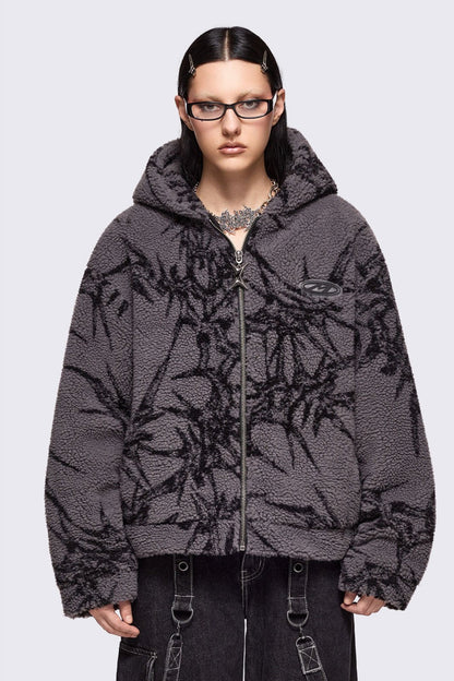 No Mercy Grey Borg Jacket | Minga London Latest