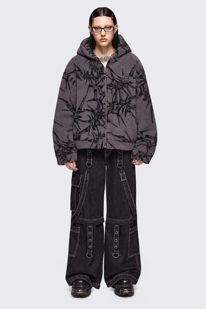 No Mercy Grey Borg Jacket | Minga London Latest
