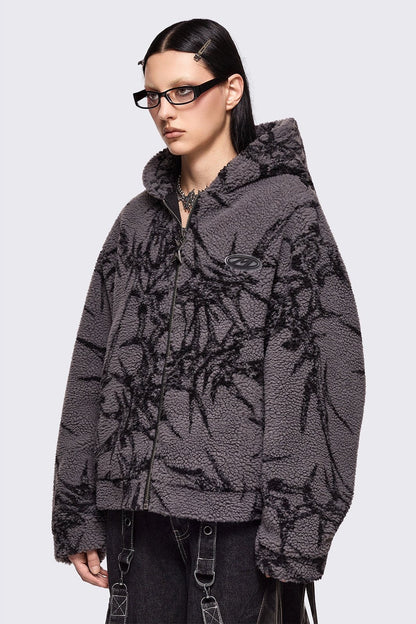 No Mercy Grey Borg Jacket | Minga London Latest